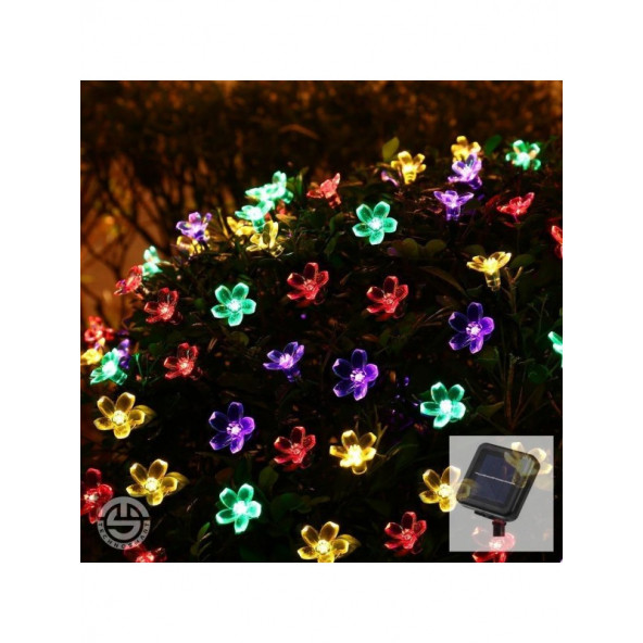 SOLAR 30 LEDLİ ÇİÇEKLİ RGB BAHÇE AYDINLATMA - 4