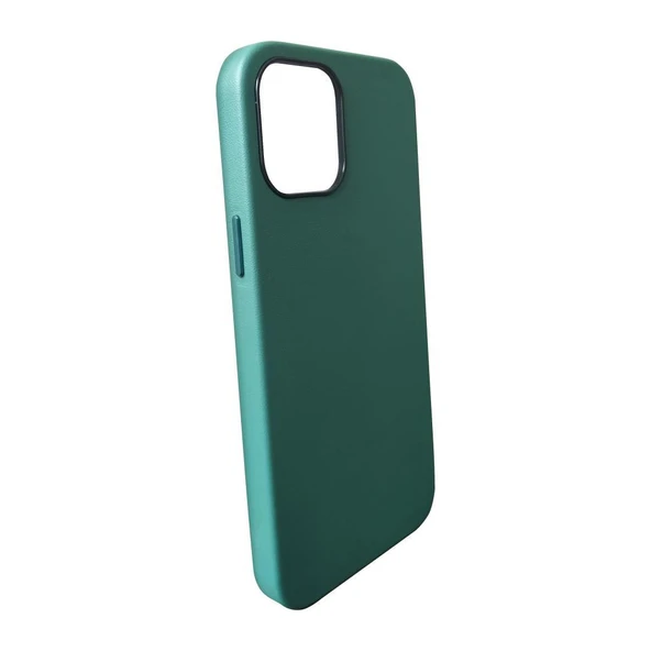 OneGıf Apple iPhone 12 pro Max Silikon Kılıf (6.7") - Yeşil - Resim 6