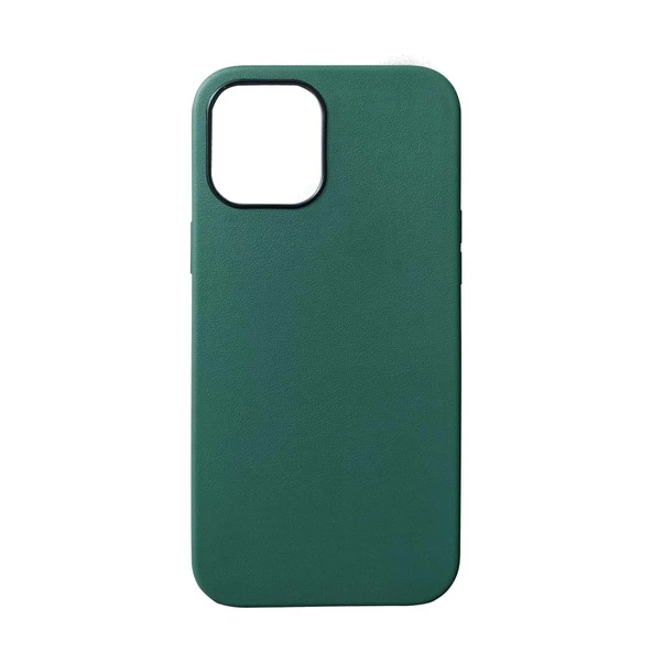 OneGıf Apple iPhone 12 pro Max Silikon Kılıf (6.7") - Yeşil