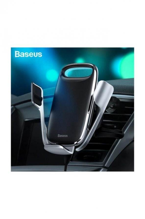 Aurora Electric Qc 3.0 Wireless Kablosuz Şarj Araç Tutucu Siyah 31823 - 2