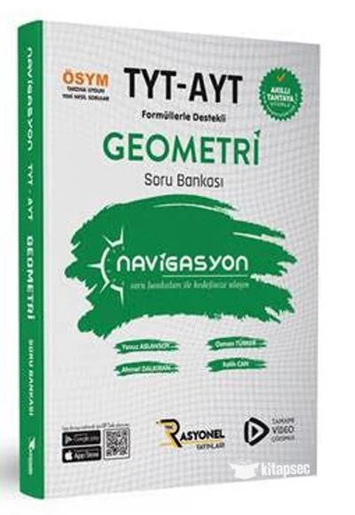 2023 TYT AYT Navigasyon Geometri Soru Bankası Rasyonel Yayınları