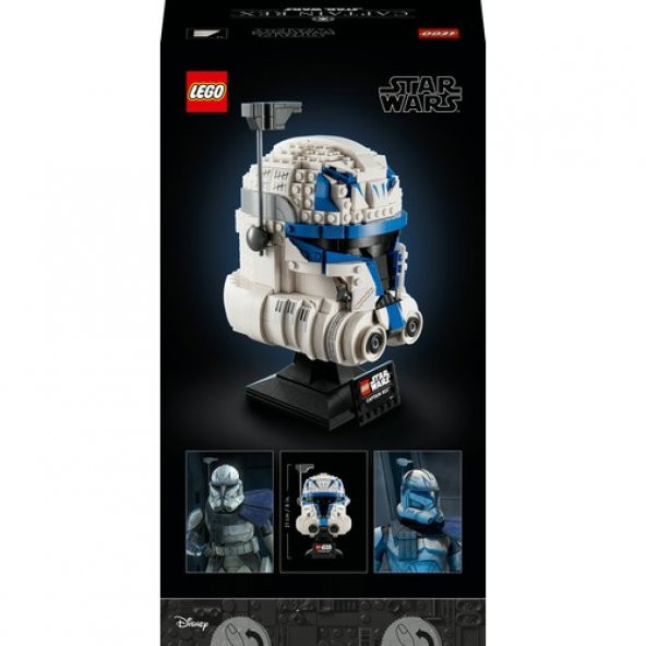 LEGO® Star Wars™ Helmet Yüzbaşı Rex™ Kaskı 75349 - Yetişkinler için Koleksiyonluk Sergileme Modeli Yapım Seti (854 Parça) - 2