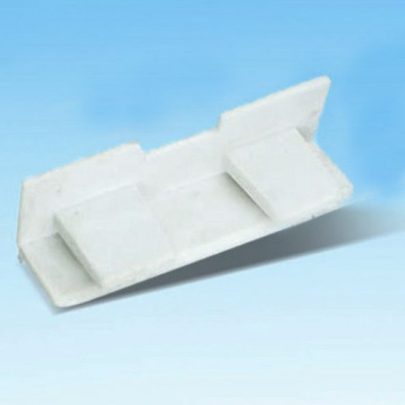 Aletçantam 2Li Korniş Kapağı Geçmeli Ray Perde Son Kilidi - 10Lu Paket - Resim 2