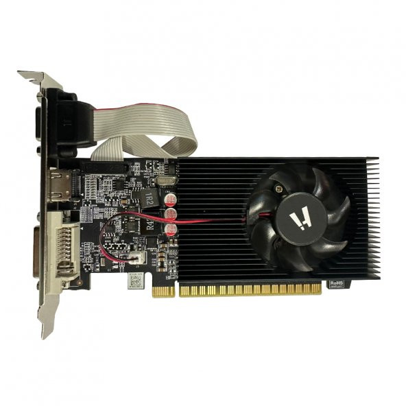 HI-LEVEL 4GB GT730 (128Bit) DDR3 HDMI DVI VGA Ekran Kartı HLV730D34G128S
