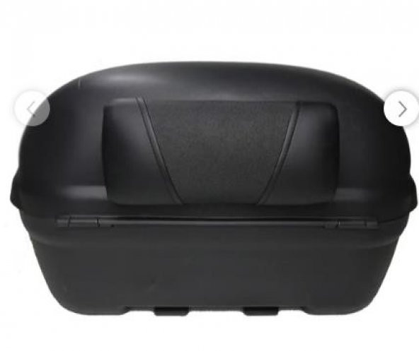 bike sky Motosiklet Çanta Sırt Dayama Siyah Deri (Universal) Ultra Konfor - 3