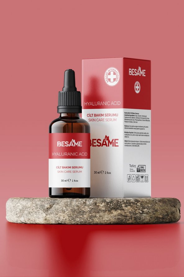Besame Kozmetik Hyaluranic Asit Nemlendirici Cilt Bakım Serumu 30 ml