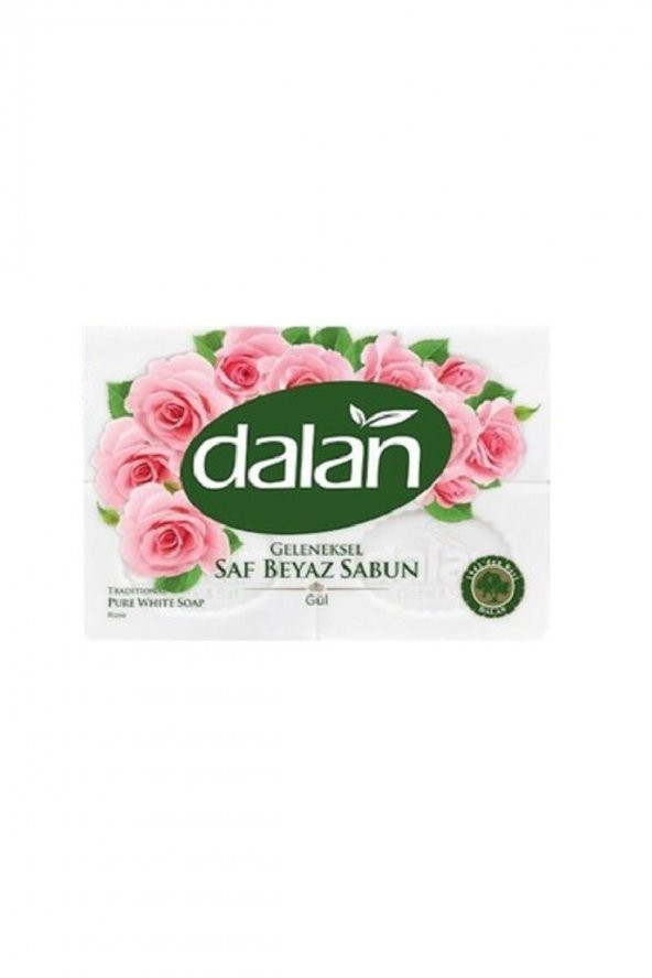 Dalan Geleneksel Saf Beyaz Sabun 4x150gr Gül