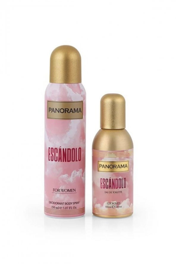 Panaroma Panorama Escandolo For Women Gift Parfüm Set 100 ml + 150 ml