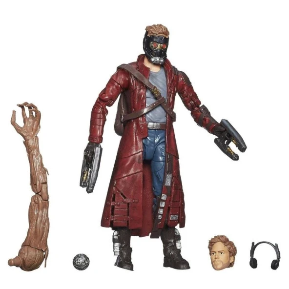 Marvel Guardians of The Galaxy Star-Lord Figür, 15 cm