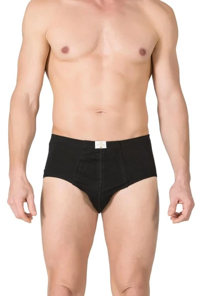 10 lu Paket Özkan Erkek Yüzde Yüz Pamuklu Slip Külot 0037 - 2