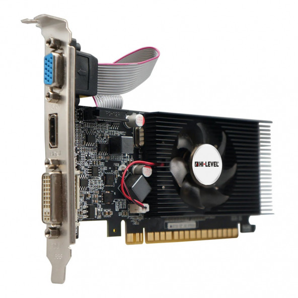 HLV210D31G64S GT210 1GB 64Bit GDDR3 VGA/DVI/HDMI Ekran Kartı
