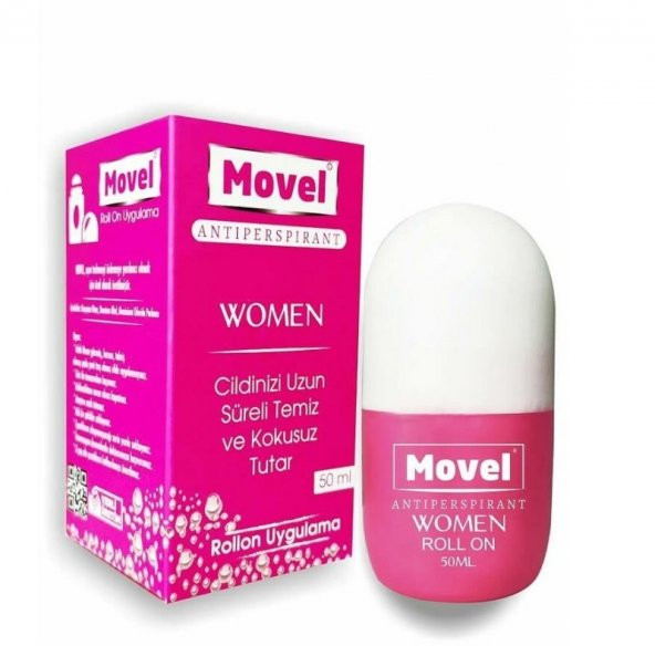 Movel Ter Önleyici 50 ml Roll-On For Women Bayanlar için 8684122700011