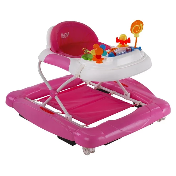 BabyHope 212 Royal Yürüteç- Müzikli Oyuncaklı Lüks Yürüteç | Örümcek - 4