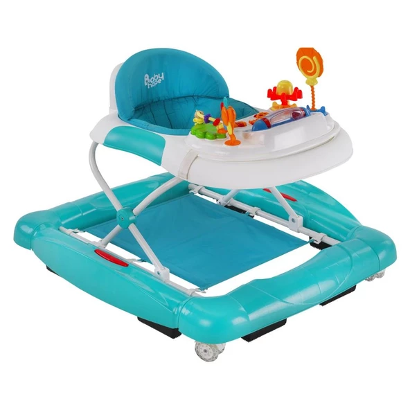 BabyHope 212 Royal Yürüteç- Müzikli Oyuncaklı Lüks Yürüteç | Örümcek - 6