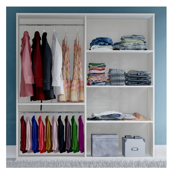 Metalia 4 Kapılı Aynalı Gardırop GM 051 - 3