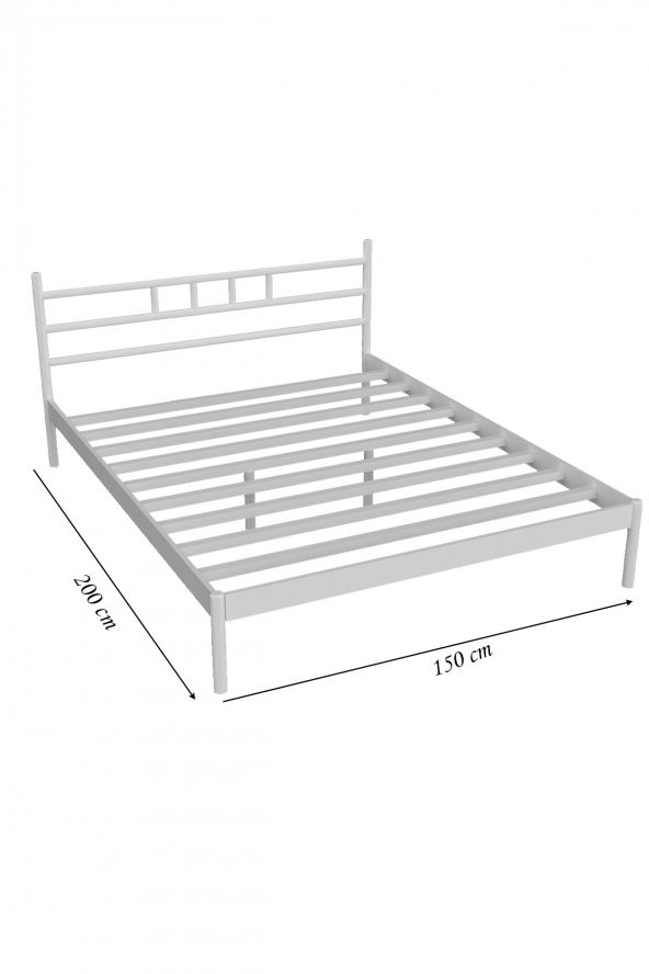 Metalia Gm 226 Diegof Çift Kişilik Metal Karyola 150X200 Cm. - 3