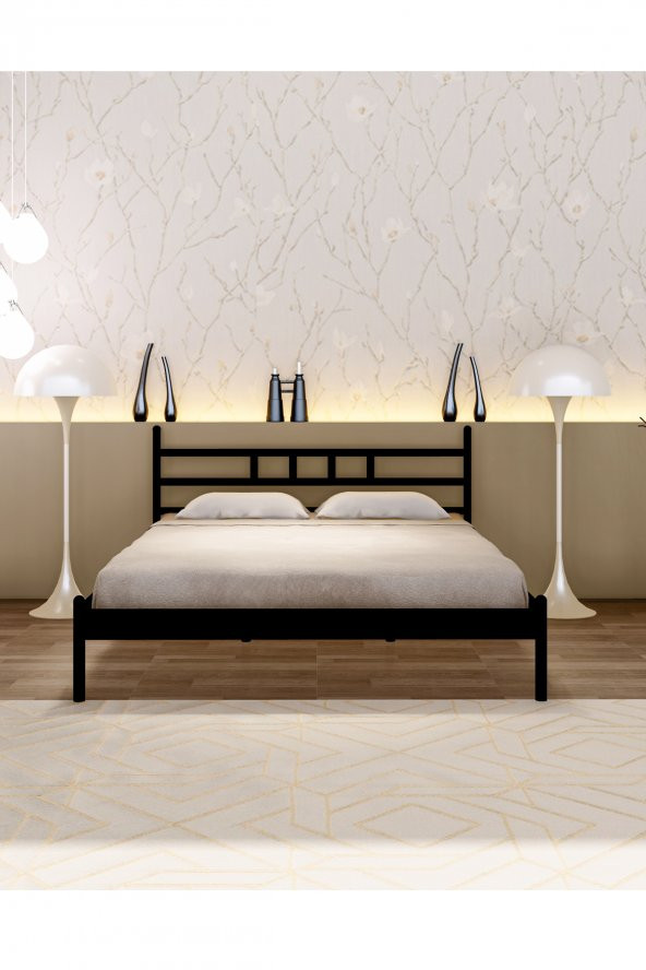 Metalia Gm 226 Diego Çift Kişilik Metal Karyola 150x200 - 2