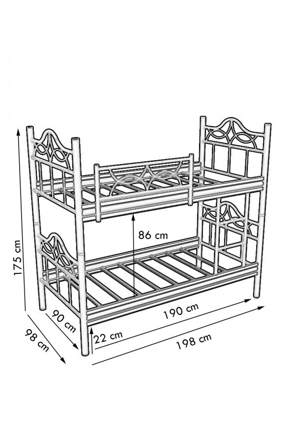 Metalia Hazar Metal Ranza Siyah - 3