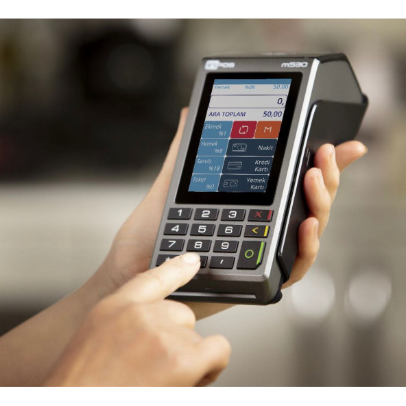 inPOS M530 Yazarkasa Pos Cihazı (ÜCRETSİZ KURULUM VE SİM HATTI) - 3
