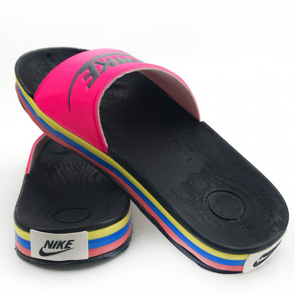 NIKE Pembe Sargılı Kaydırmaz Günlük-Deniz Terliği - 2