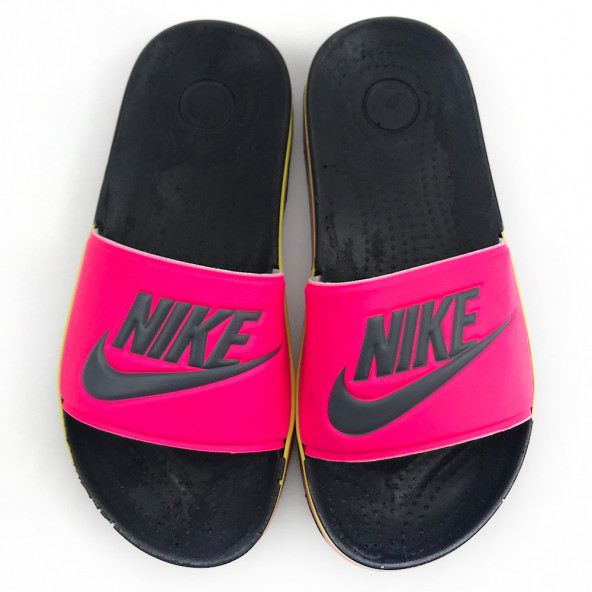 NIKE Pembe Sargılı Kaydırmaz Günlük-Deniz Terliği - 3