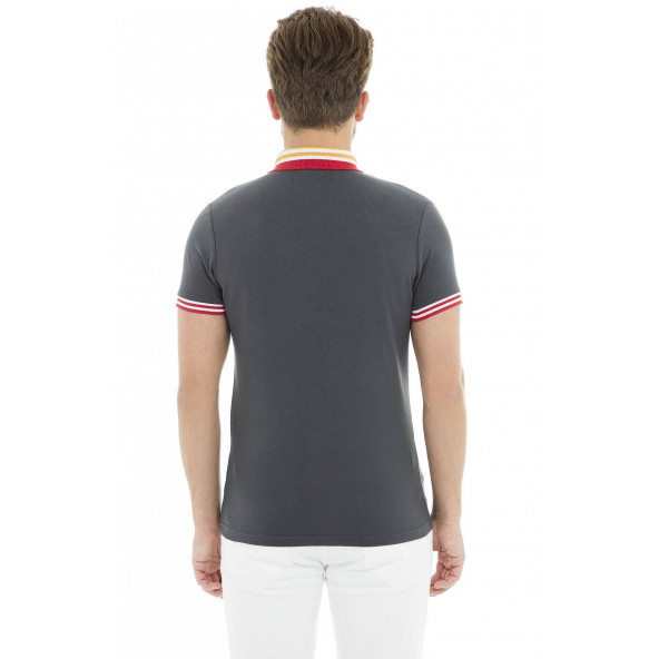 Cazador Polo Erkek T Shirt CDR4296 ANTRASİT - 2