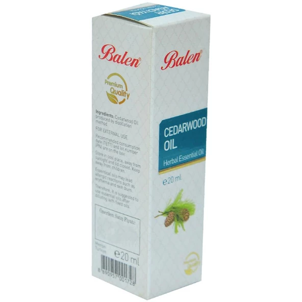 Balen Sedir Ağacı Yağı 20 ML Doğal Saf Distilasyon %100 - 4