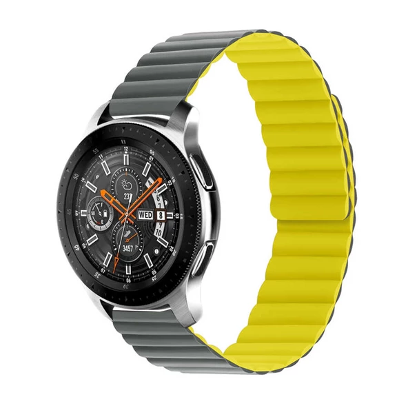 Galaxy Watch Active 2 44mm KRD-52 Mıknatıslı Kordon - Resim 5