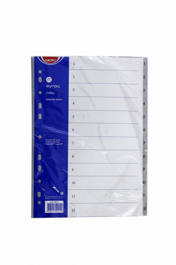 Noki 1-12 Rakam Ayraç 59212 - 2