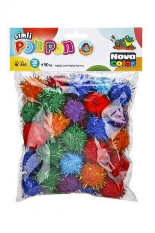 Nova Color Nc-885 30 Mm Simli Ponpon