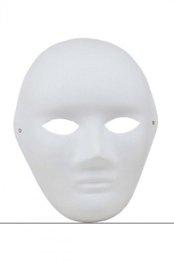 Viva Puti Boyanabilir Karton Lastikli Maske