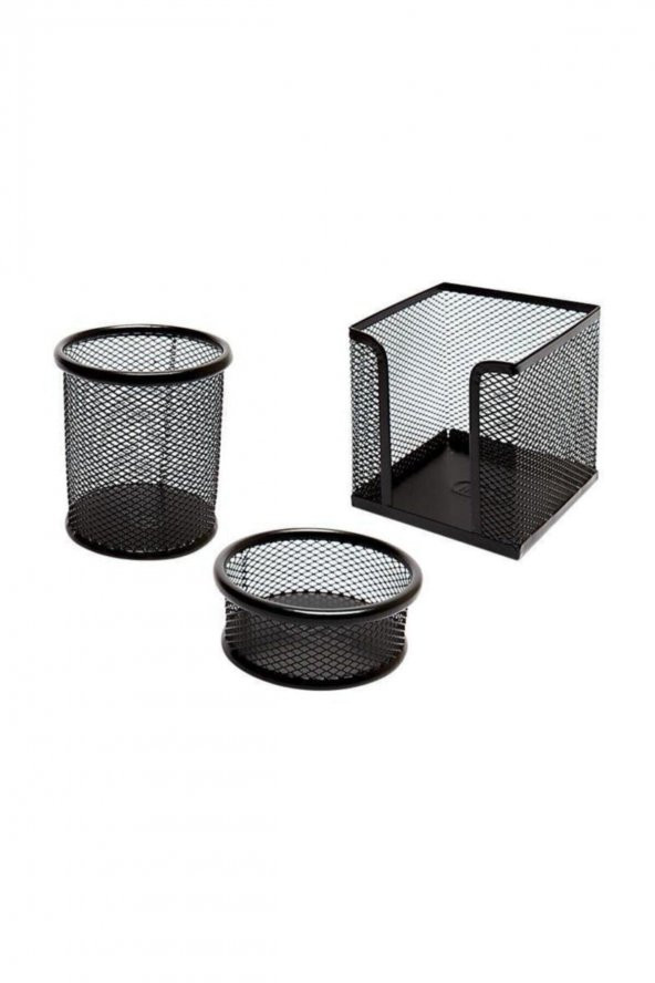 Mas 9302 PERFORE 3LÜ SET SİYAH ürün görseli