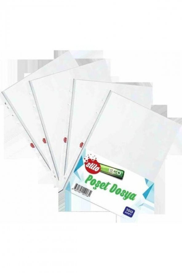 Stilo Eco Poşet Dosya 100lük Paket