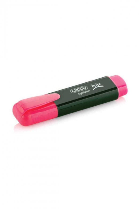 Lacco Fosforlu Kalem 10lu Pembe