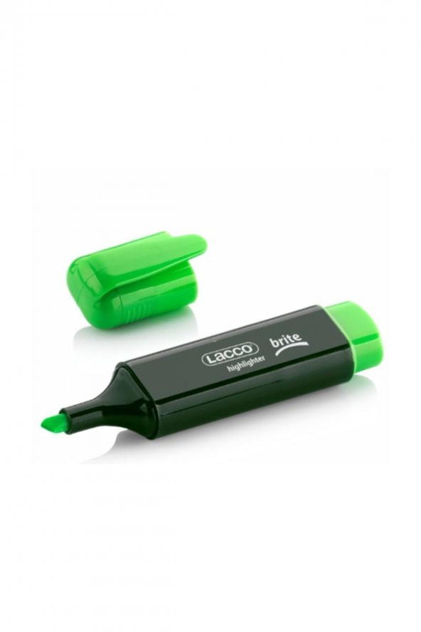 Lacco Fosforlu Kalem 10lu Yeşil
