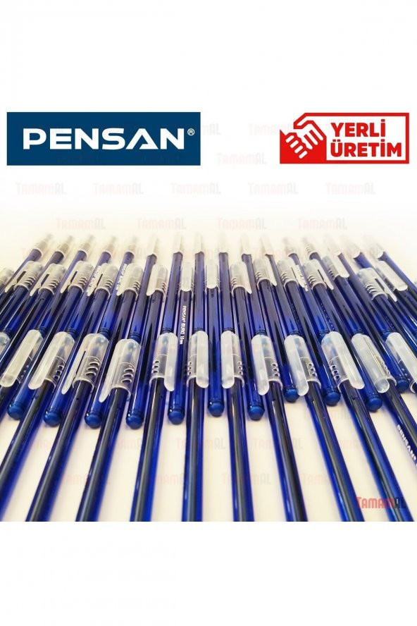 Pensan 2270 Büro Tükenmez Kalem 1.0mm - Mavi (20 Adet)