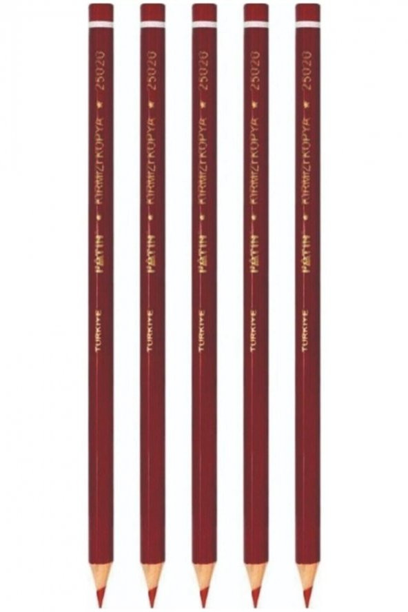 Fatih Hb Kırmızı Kopya Kalemi 5 Li