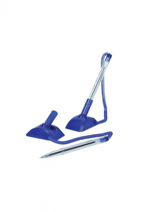Ticon Spiralli Banko Tükenmez Kalemi Mavi Bk2401