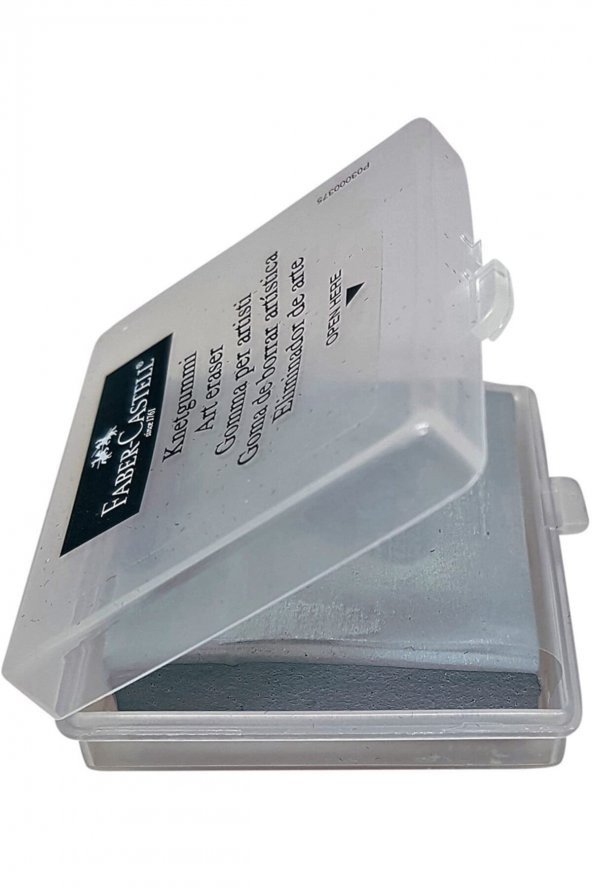 Faber Castell Gri Hamur Silgi Plastik Kutulu Çizim Silgisi 4 Adet - 2