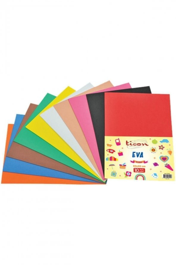 Ticon Eva Klasik (20*30 Cm) 10lu Karışık Paket