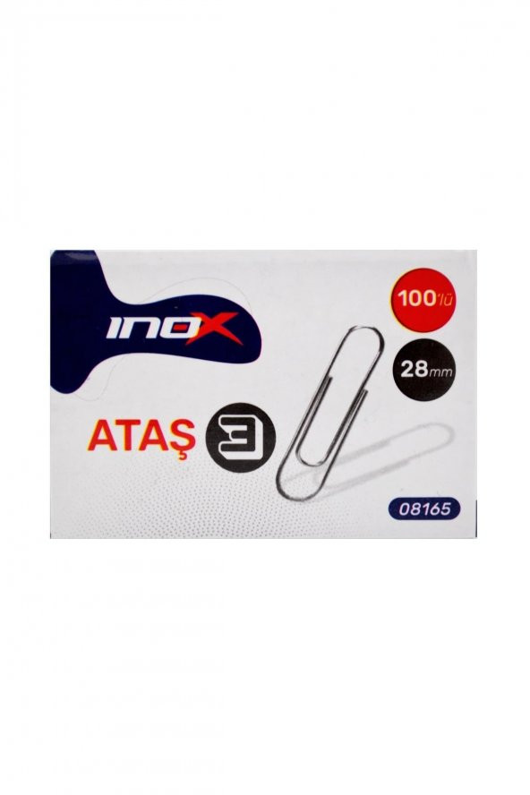 inox No:3 28 mm Ataş 100 Lü ürün görseli