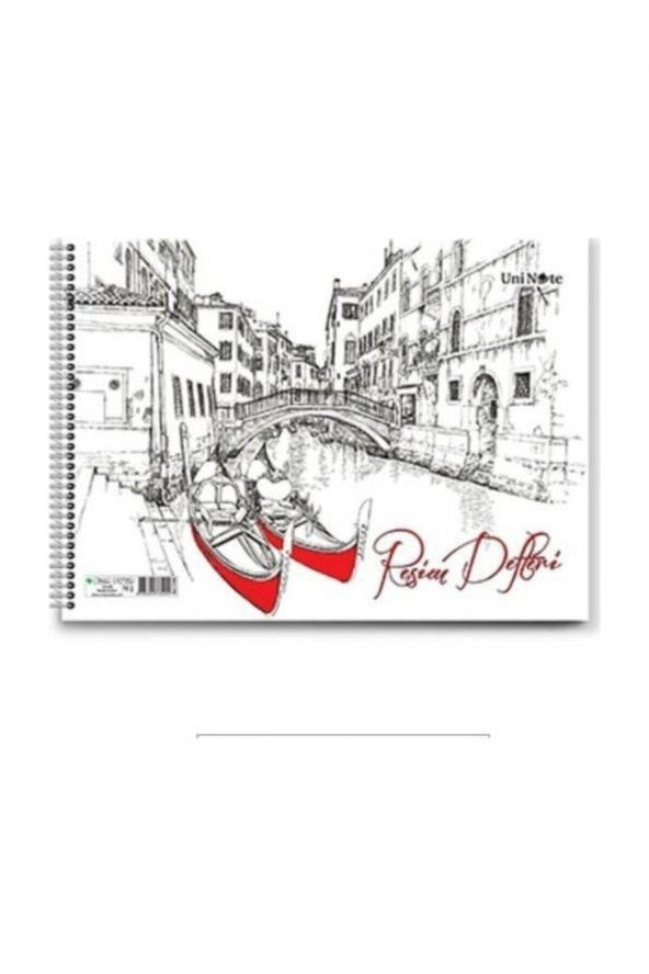 ÇINAR DİZAYN Resim Defteri Spiralli Karton Kapak 15 Yp 33x48 Cm 33001