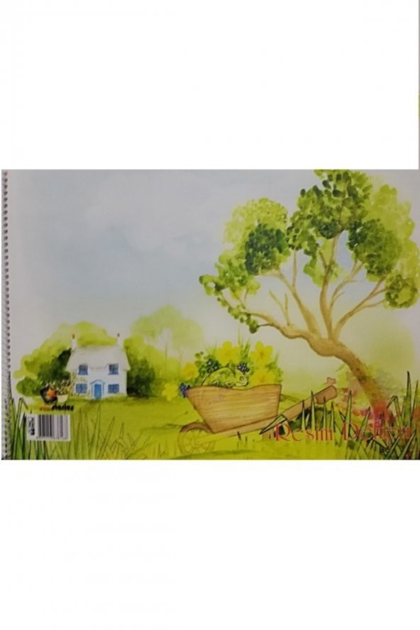 Sevinç Defter Spiralli Resim Defteri - 25x35