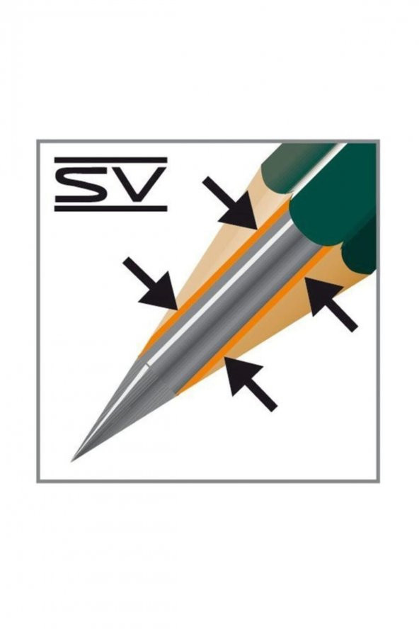 Faber Castell 7b Resim Kalemi Dereceli Faber Dereceli Resim Kalemi 2 Adet - 3