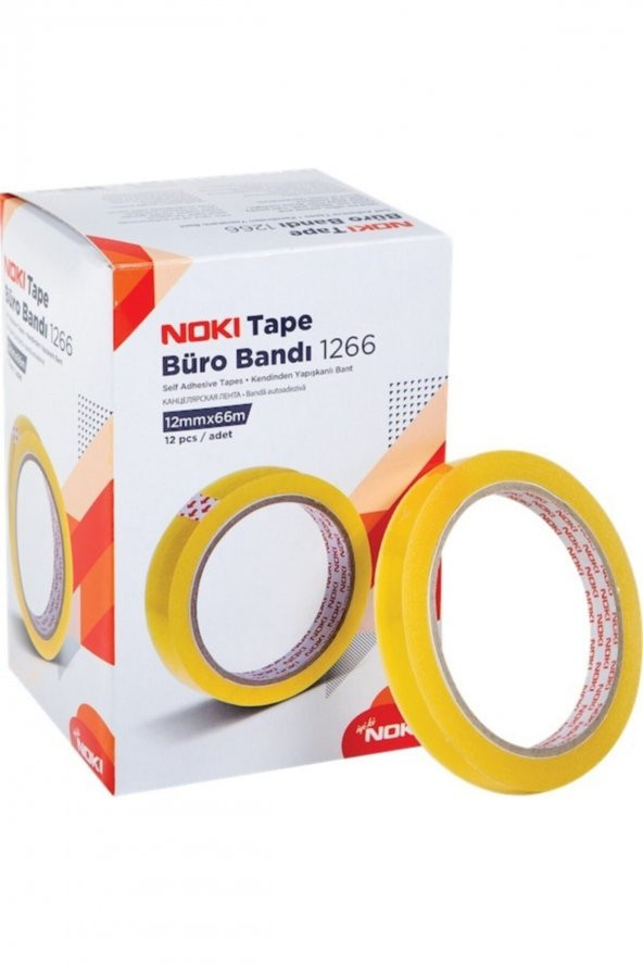 12 Li Paket Selefon Bant (BÜRO BANDI)- 12mm X 66 Metre