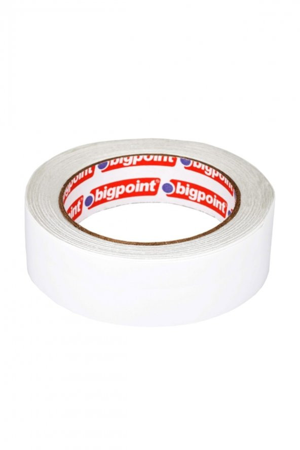 Bigpoint Çift Taraflı Bant 38 Mm X 25 M 12li Kutu
