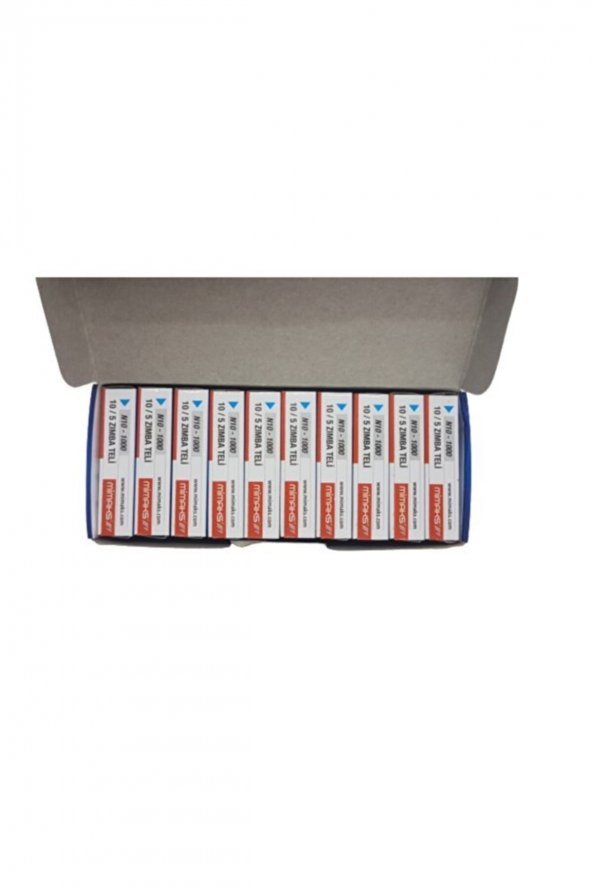 Mimaks Zımba Teli No:10 Beyaz (nikel) 10 Lu Paket - 2