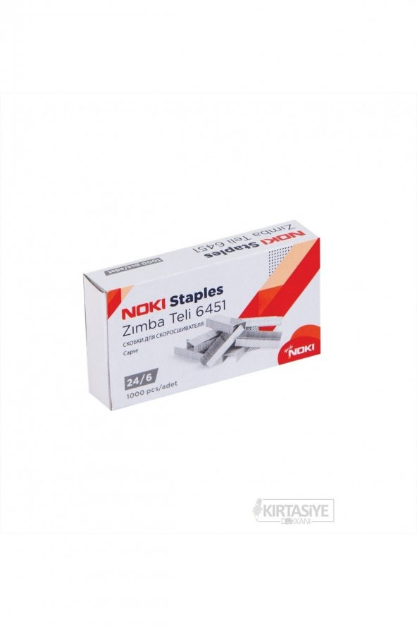 Noki 24/6 Zımba Teli 10lu Paket