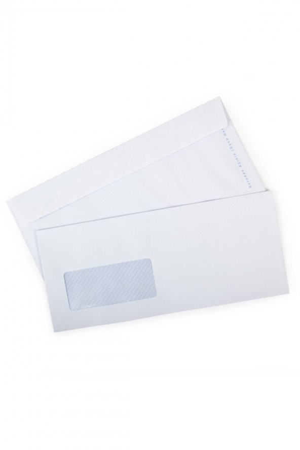 Pencereli 90gr.zarf 100lük Paket 105x240