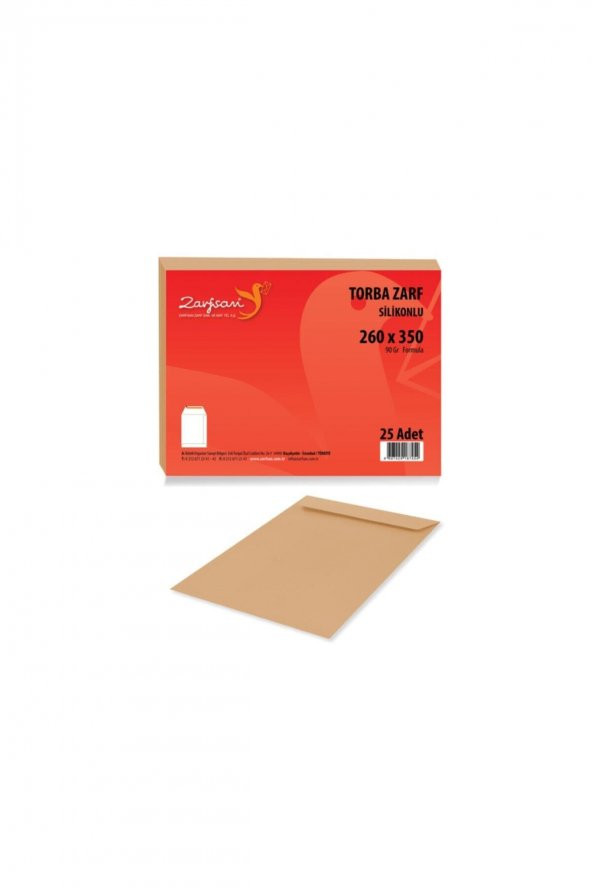 Zarfsan Torba Zarf 26x35 90 gr Formula 25 Adet - 2